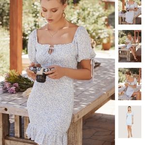 Lost + Wander Seaside Breeze Mini Dress